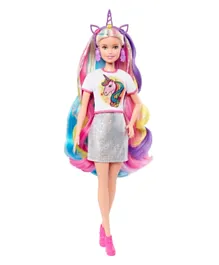 Barbie Fantasy Hair Doll with Accessories - Multicolor