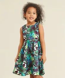 SAPS Tropical Printed Dress - Multicolor