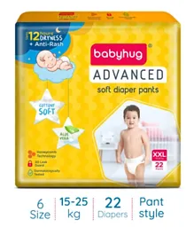 Babyhug Advanced Pant Style Diapers Size 6 - 22 Pieces