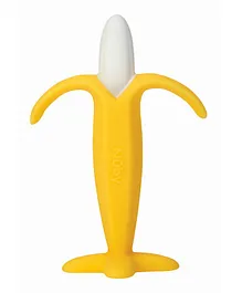 Nuby Silicone Banana Teether - Yellow