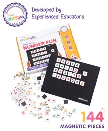 Intelliskills Magnetic Number Fun Game - 145 Pieces