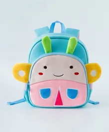 Teddy Backpack Blue - 6 Inches