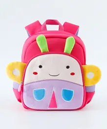 Teddy Backpack Red - 6 Inches