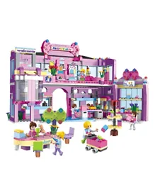 Shopping Mall Building Set - 810 Pieces