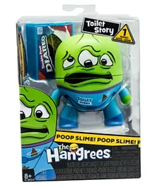Hangrees Toilet Story Collectable Parody Figure with Slime - Green