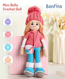 Bonfino Miss Bella Crochet Doll - 27cm