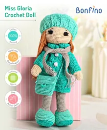 Bonfino Miss Gloria Crochet Doll - 27 cm
