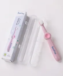Bonfino Nano Bristles Toothbrush - Pink