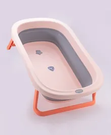 Folding Baby Bathtub - Pink