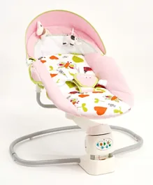 Electronic Baby Rocker with Toy - Pink