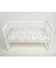 Monnet Baby Fitted Sheets Rainbows - Pack of 2