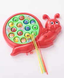 Classic and adorable Fishing Interactive Toy - Red