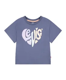 Levi's LVG Heart Oversized T-Shirt - Blue