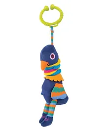 Oops Easy Long Friend Peacock Soft Toy Multicolor - 5.5 Inches
