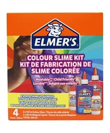 Elmer's Slime Kit Opaq Colors - 4 Pieces