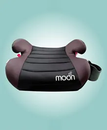 Moon Kido Baby Booster Car Seat With ISOFIX And Cup Holder - Black