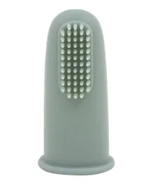 Amini Silicone Finger Toothbrush - Dusty Blue
