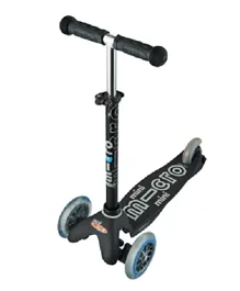 Micro Mini Deluxe Scooter - Black and Grey