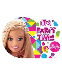 Party Centre Barbie Sparkle Postcards Invites - Pack of 32