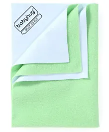 Babyhug Smart Dry Bed Mattress Protector Sheet Small - Pista Green