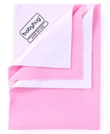Babyhug Smart Dry Bed Mattress Protector Sheet XXL - Pink