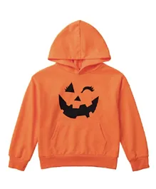 Kookie Kids Halloween Hoodie - Orange