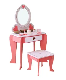 Dressing Table with Stool Toy Set - Pink