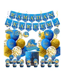 Highland Ramadan Kareem Party Decoration Set - 38 Pieces