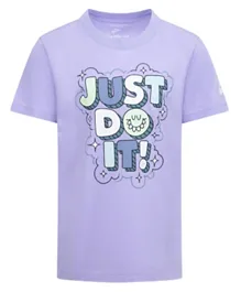 Nike Bubble Just Do It T-shirt - Purple