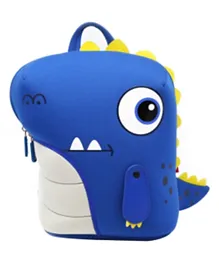 Nohoo Dinosaur Jungle 3D Backpack Blue - 10 inches