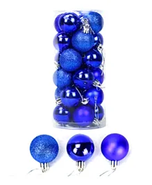 Christmas Decoration Ornaments - Dark Blue