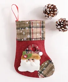 Christmas Santa Sock Hanging