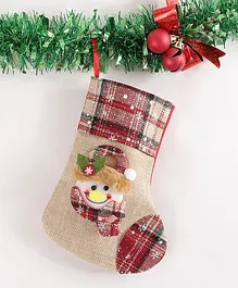 Christmas Santa Sock Hanging