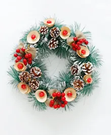 Flower Christmas Decorative Wreath