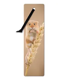 IF 3D Harvest Mouse Bookmark - Beige