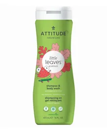Attitude Little Leaves 2-in-1 Shampoo & Body Wash Watermelon & Coco - 473mL