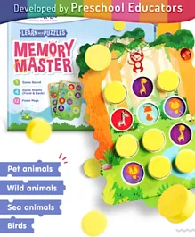 Intelliskills Memory Master Learn With Puzzles - 17 Pieces