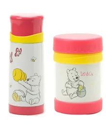 Smash Disney Winnie The Pooh Bullet Flask + Food Jar - Multicolour