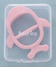Bonfino Silicone Teether - Pink