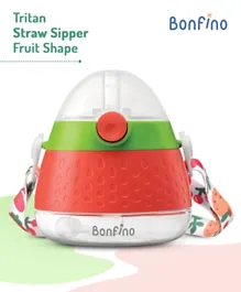 Bonfino Fruit Tritan Sippy Cup Red - 280mL