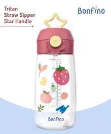 Bonfino Star Tritan Sippy Cup Pink - 350mL