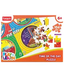 Funskool Time Of The Day - 104 Pieces