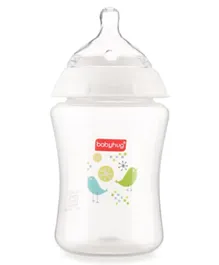 Babyhug Wide Neck Polypropylene  Anti- Colic Feeding Bottle - 250 ml
