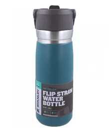 Stanley Jr IceFlow Flip Straw Water Bottle Lagoon - 0.65L