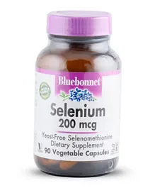 Blue Bonnet Selenium 200 Mcg Dietary Supplement Capsules - 90 Pieces