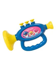 Baby Shark Electronic Trumpet Musical Toy - Blue