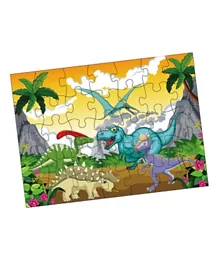 Little Story Jumbo Floor Jigsaw Puzzle  Dinosaurs World - 35 Pieces