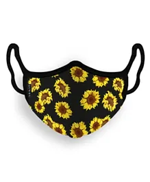 Nomad Mask Sunflower No Valve Face Mask Multicolour - Small