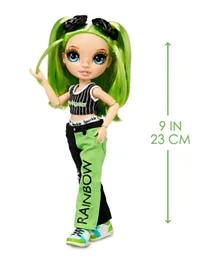 Rainbow High Junior High Jade Hunter Green Fashion Doll with Accessories - 9 Inches