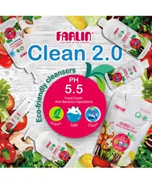 Farlin Clean 2.0 Baby Liquid Cleanser Travel Kit - 100 ml